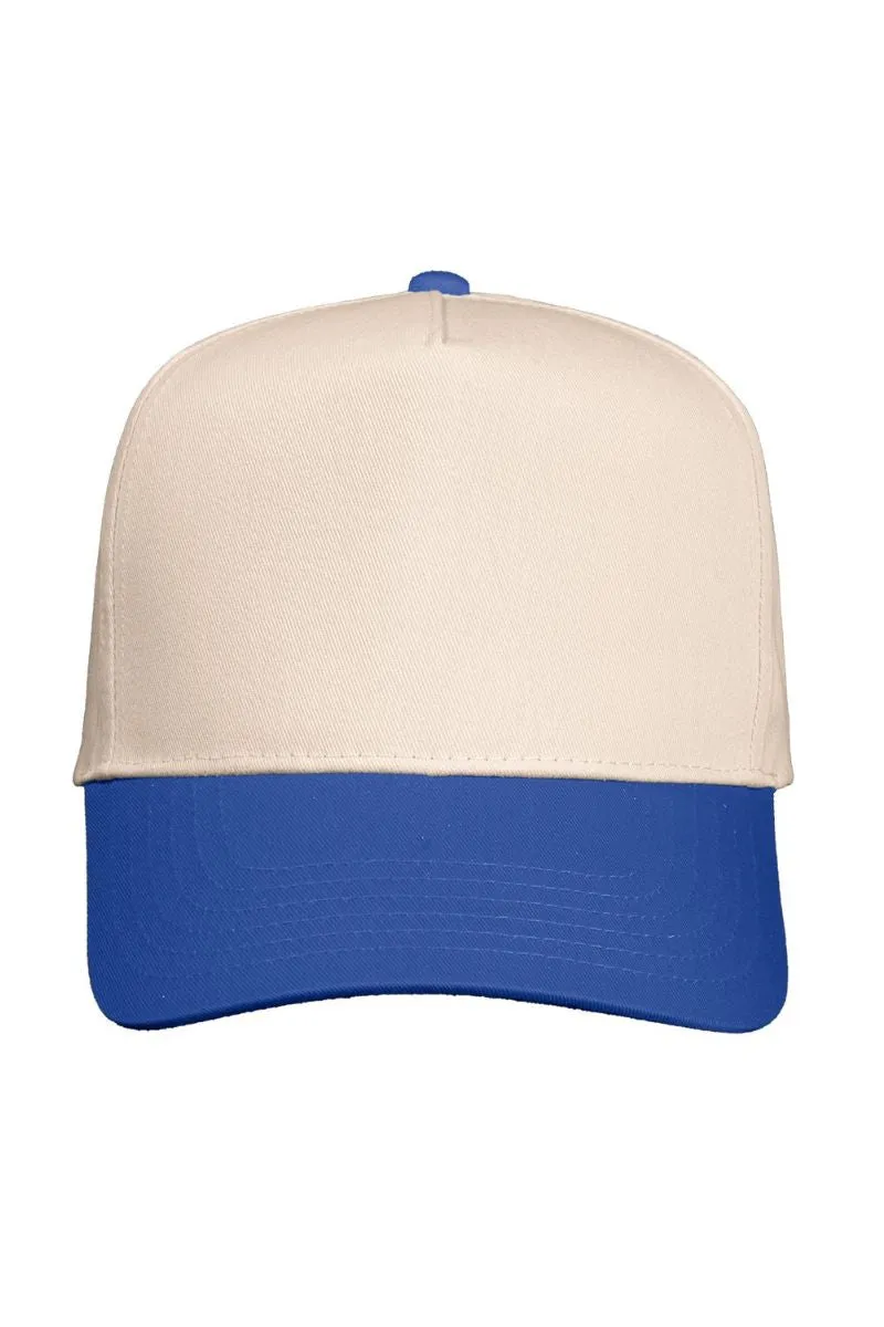 Caffeine Queen Embroidered Five Panel Twill Cap