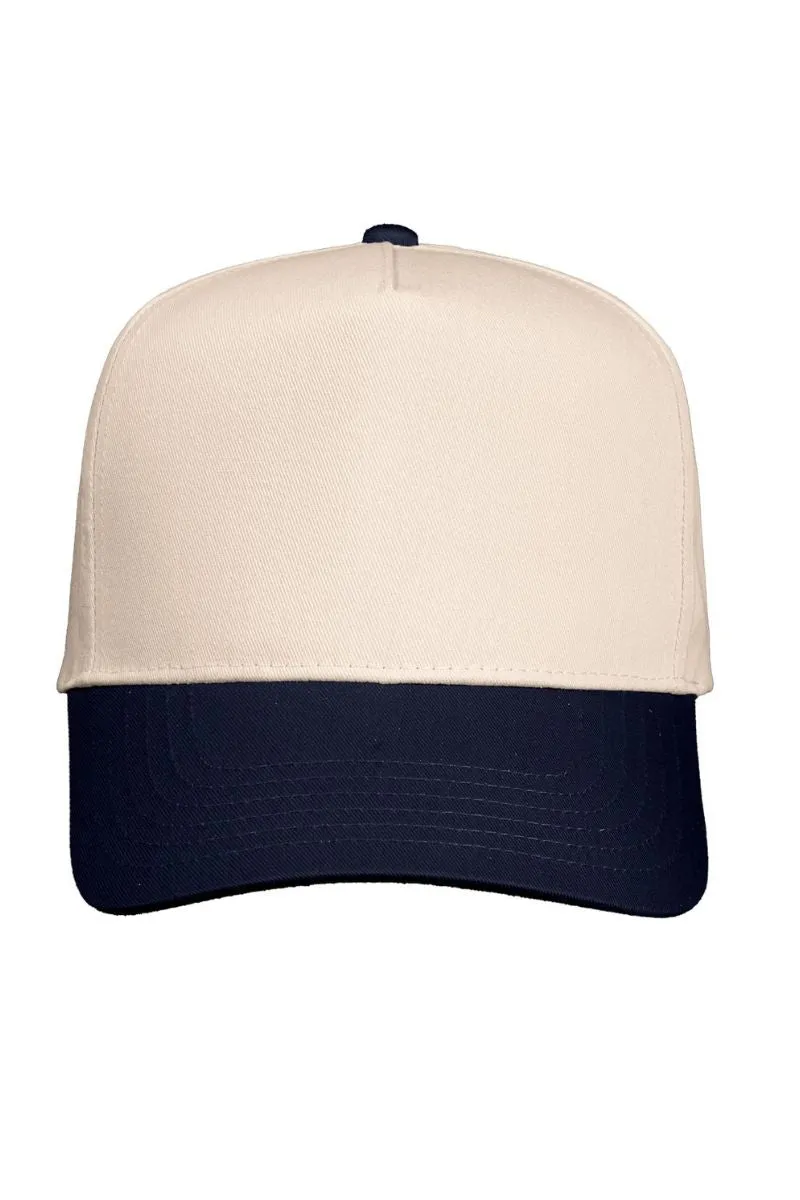 Caffeine Queen Embroidered Five Panel Twill Cap