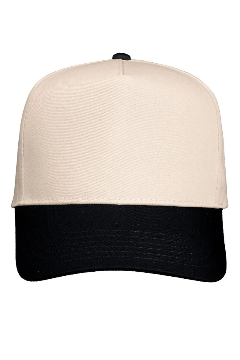 Caffeine Queen Embroidered Five Panel Twill Cap