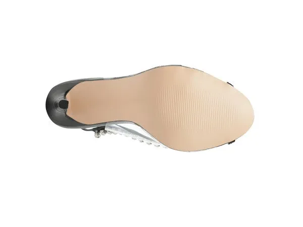 Camarine Clear 3.5" Stiletto Heel Sling-back Sandals