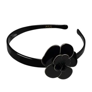 Camellia Singular Black Alice Band
