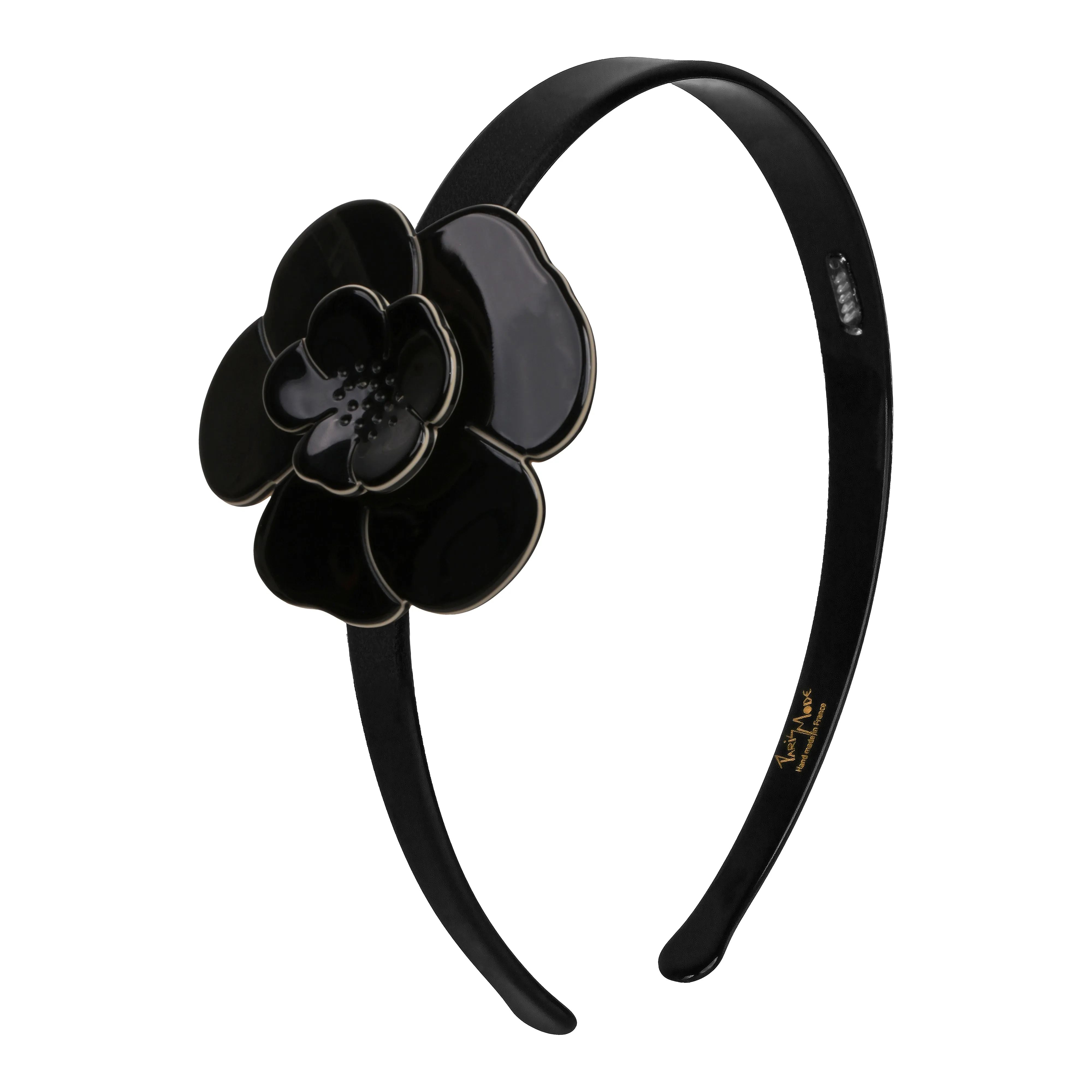 Camellia Singular Black Alice Band