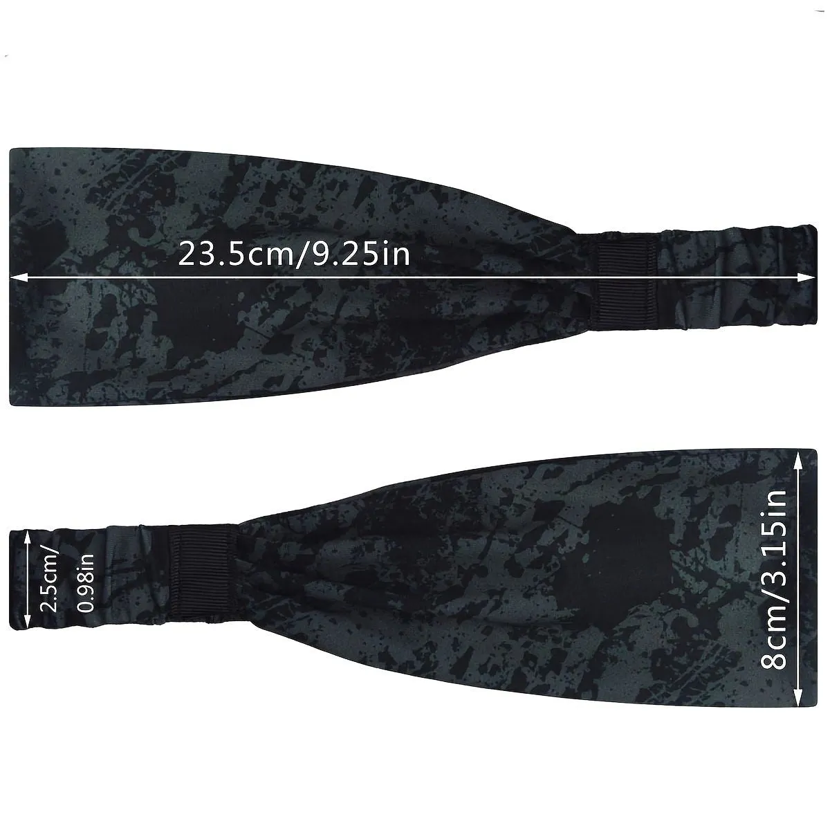 Camo Active Stretch Headbands for Fitness