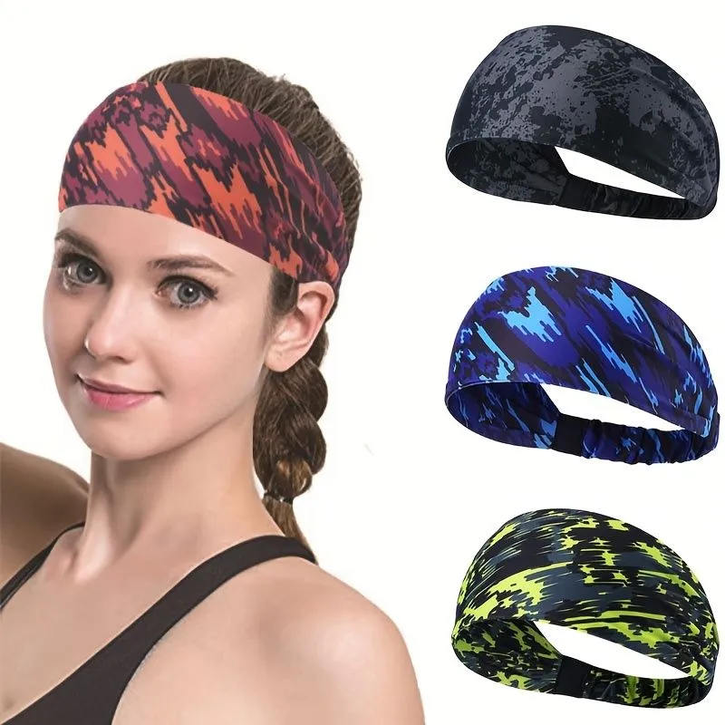 Camo Active Stretch Headbands for Fitness