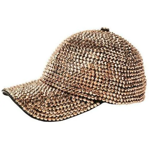 Can't Hide Rhinestone Adjustable Baseball Cap (9 Colors)