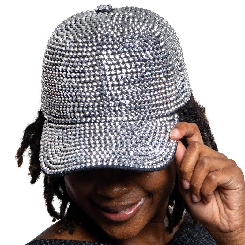 Can't Hide Rhinestone Adjustable Baseball Cap (9 Colors)