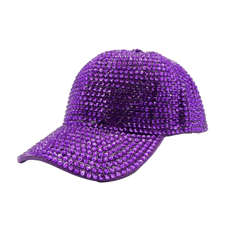 Can't Hide Rhinestone Adjustable Baseball Cap (9 Colors)