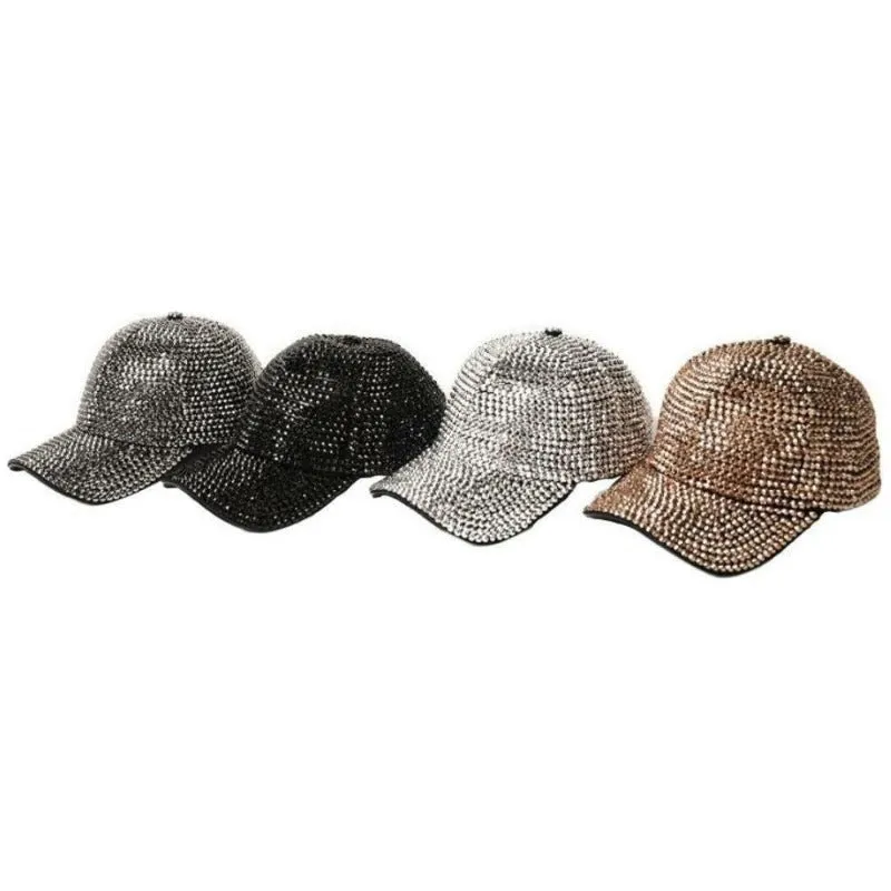 Can't Hide Rhinestone Adjustable Baseball Cap (9 Colors)