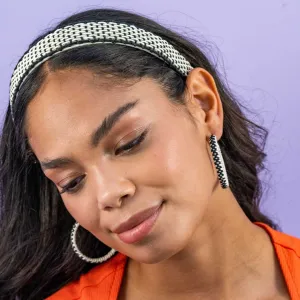 Caroline Two Tone Raffia Headband