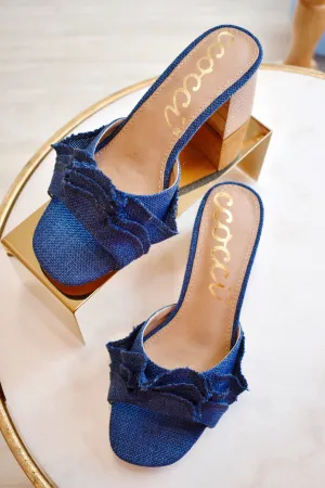 Cece Frill Kitten Heels