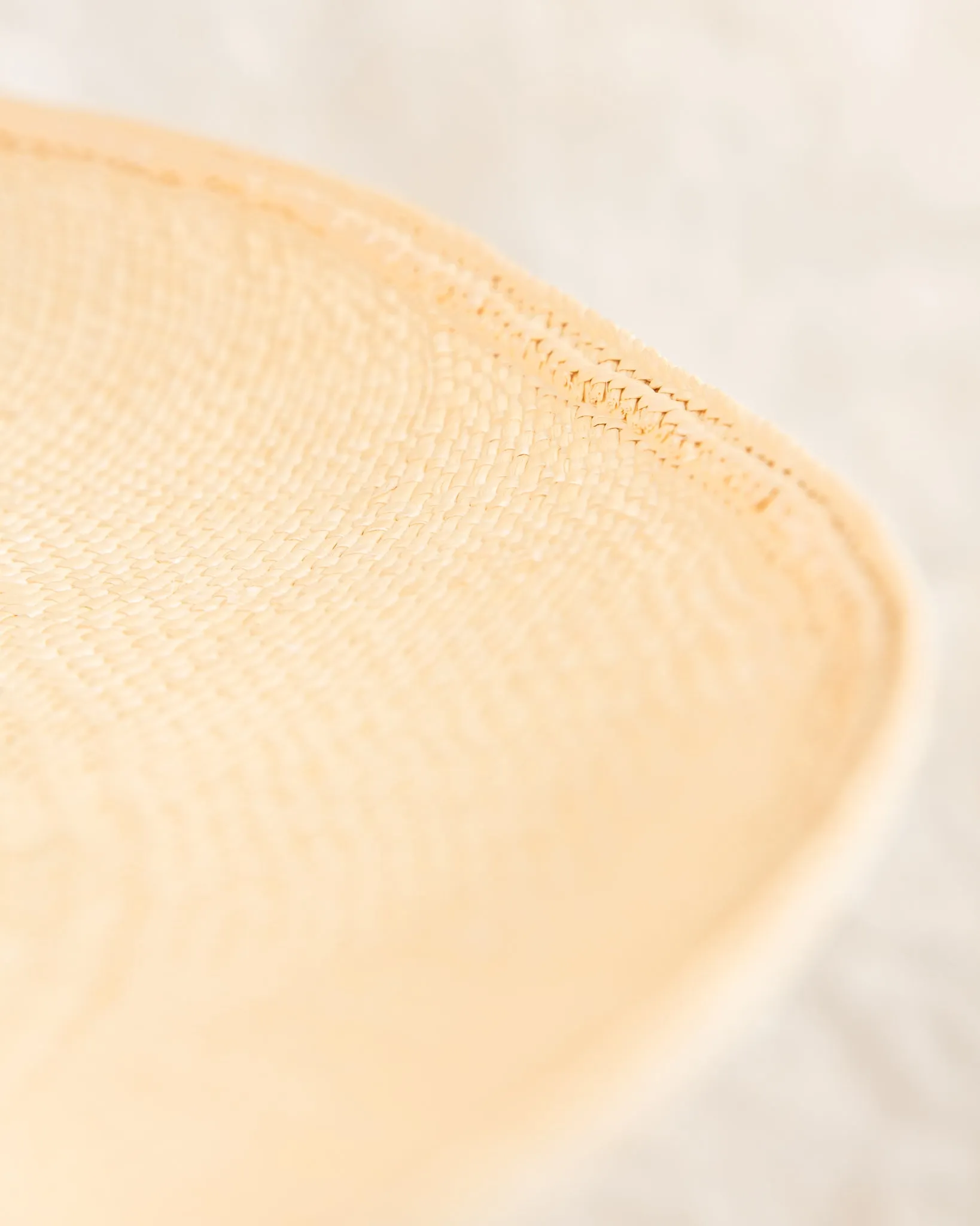 Chamula Brisa Forma Fedora Straw Hat Ala Grande
