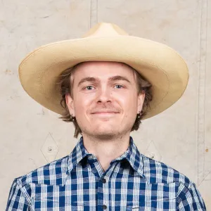 Chamula Brisa Forma Fedora Straw Hat Ala Grande