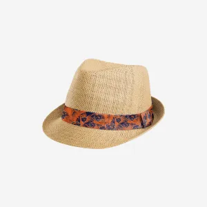 Chicago Bears Trilby Straw Hat