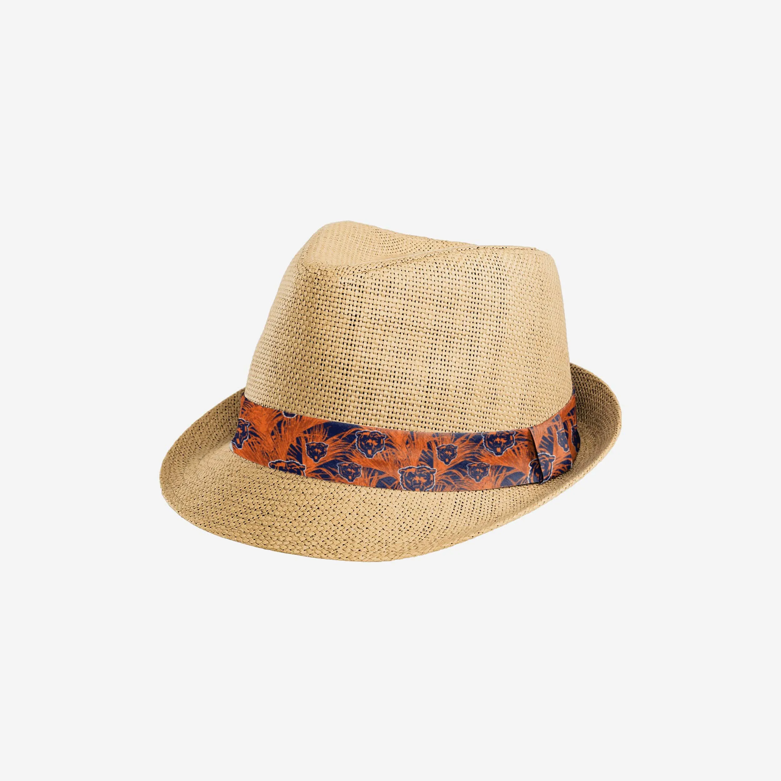 Chicago Bears Trilby Straw Hat