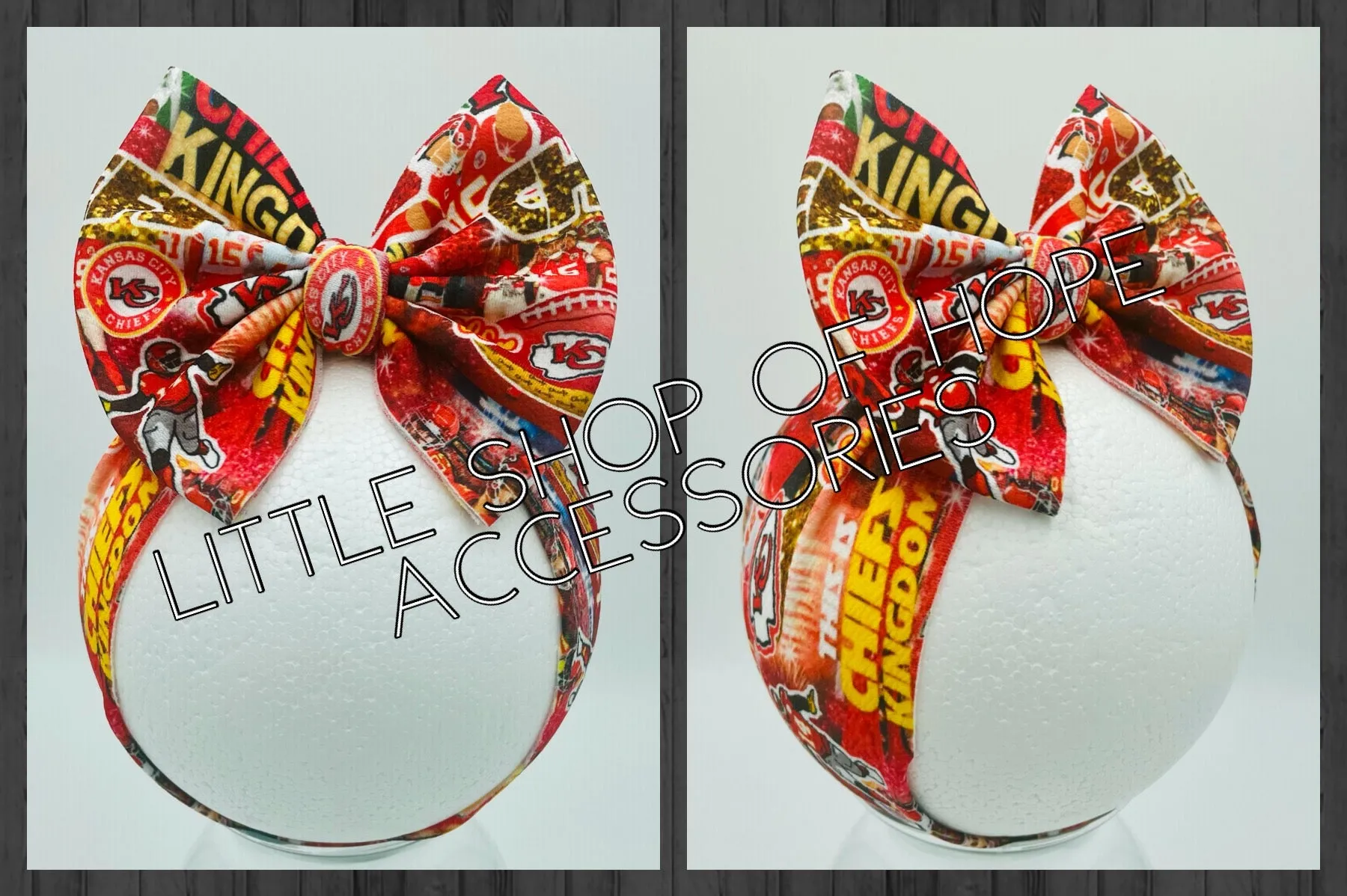 Chiefs Bows   Headwraps