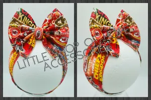 Chiefs Bows   Headwraps