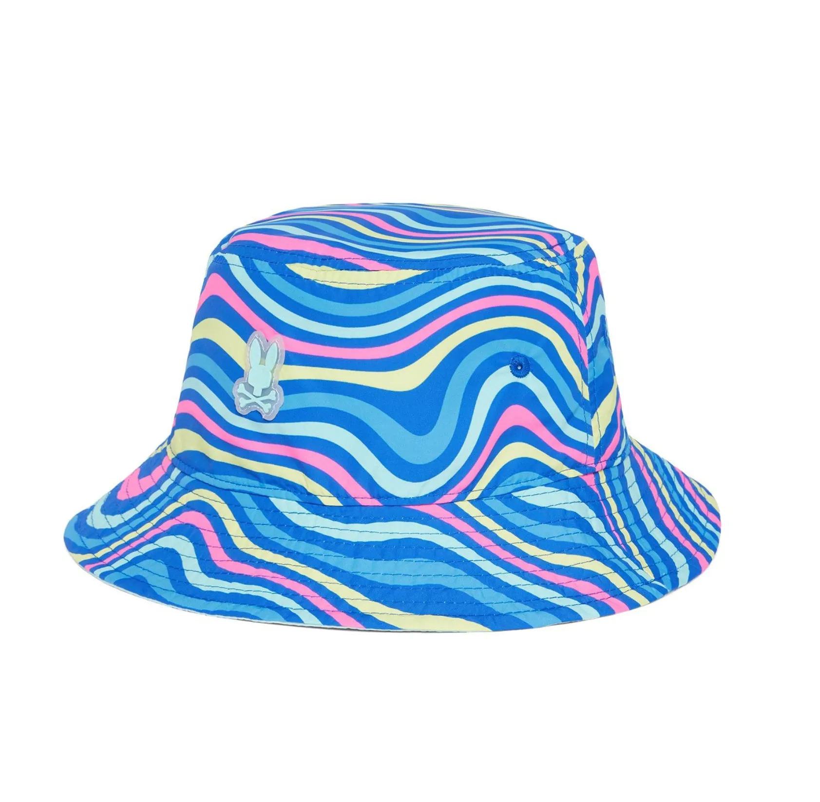 CLARKSON REVERSIBLE BUCKET HAT ROYAL BLUE