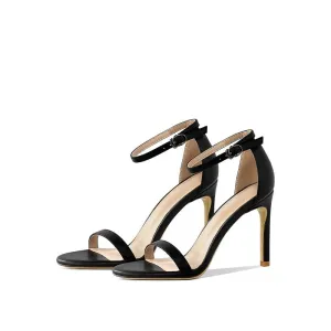 Classic black Strap Heels