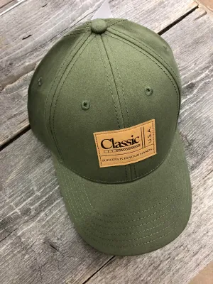 CLCR/CAP11--Olive Ball Cap Classic Snap Back