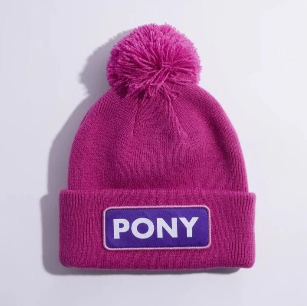 Coal - The Vice Kids Pom Beanie - Pink Pony