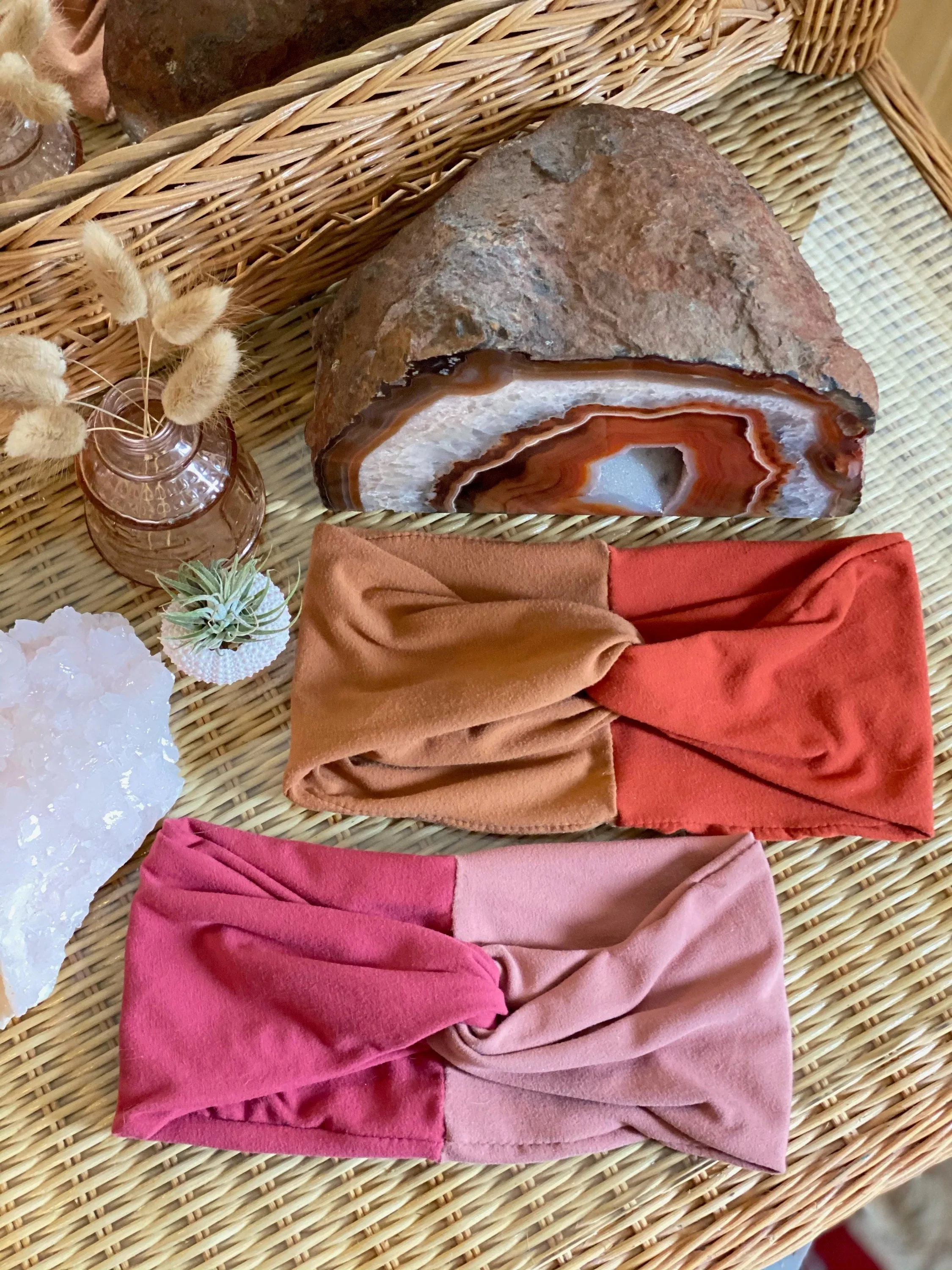 Color-block twist headbands- Stretchy soft fabric, boho style, boho hair accessories, Elastic turban headband, Gift for her, Women, Stylish