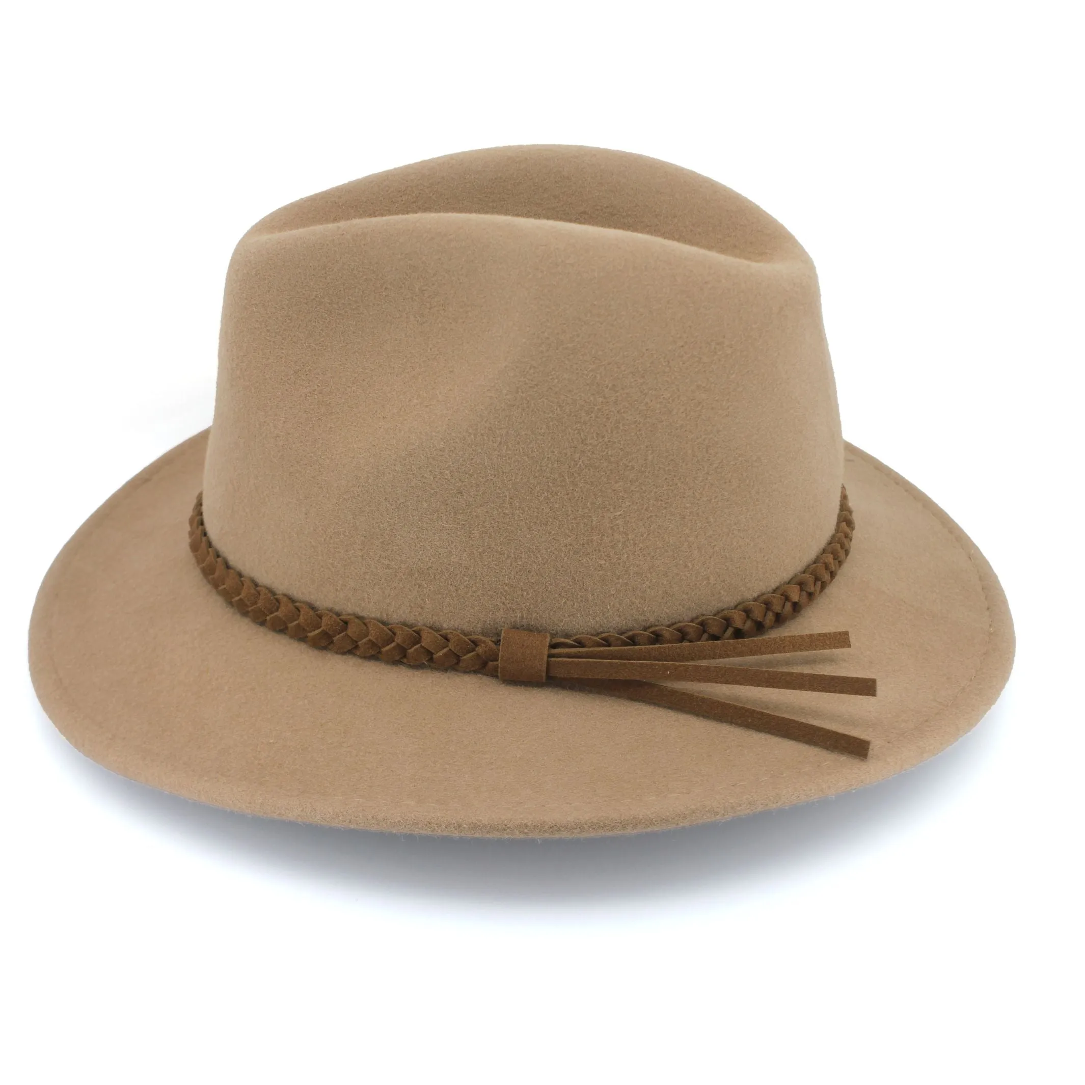 Cooroy Fedora Hat - Camel
