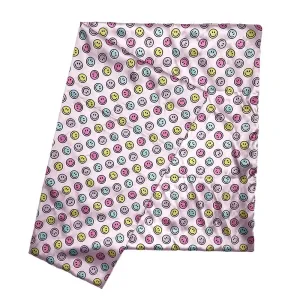 Cosmetic | Karma Smiley Satin PIllowcase- Anti Frizz PIllow Case