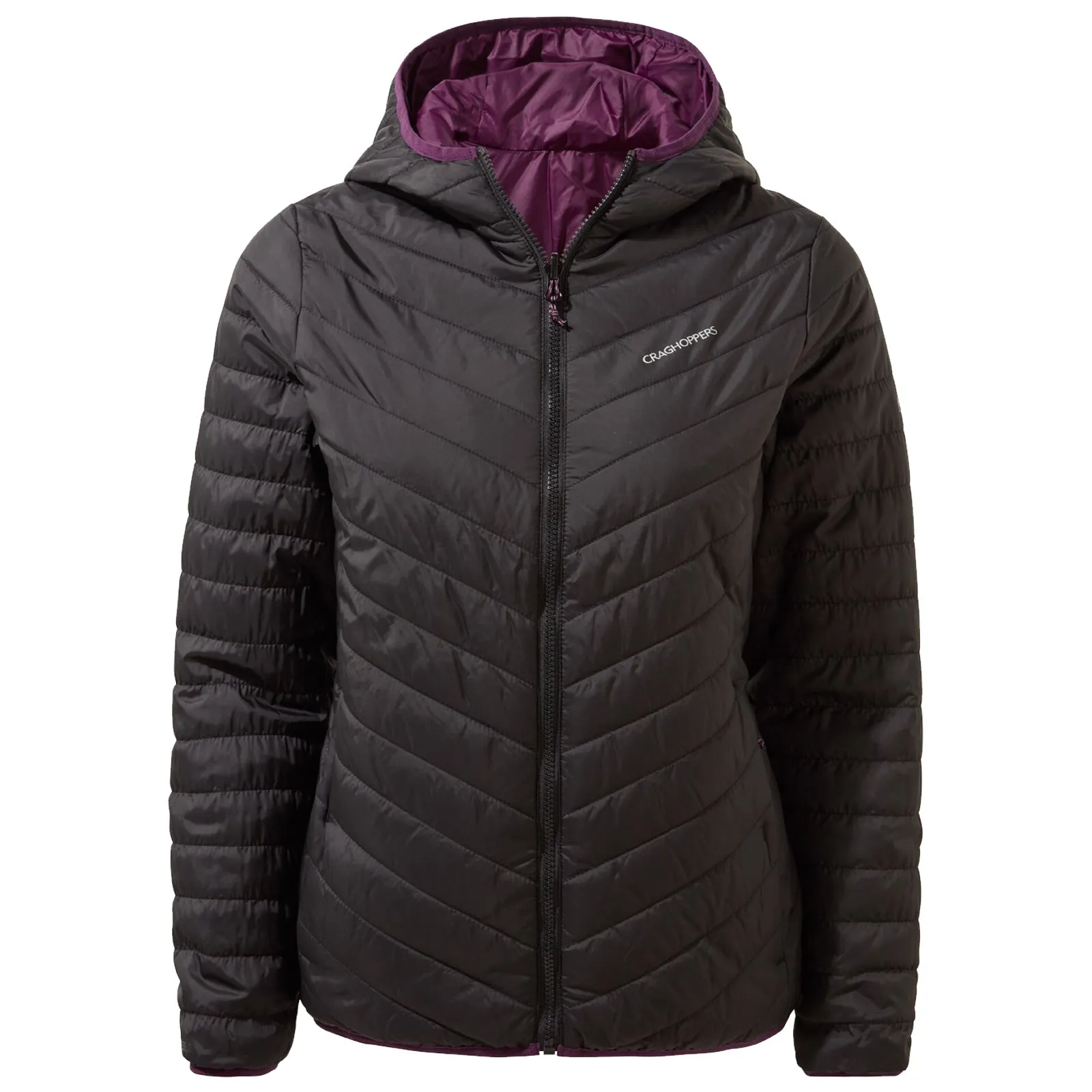 Craghoppers Ladies Compresslite V Hooded Jacket 8 UK