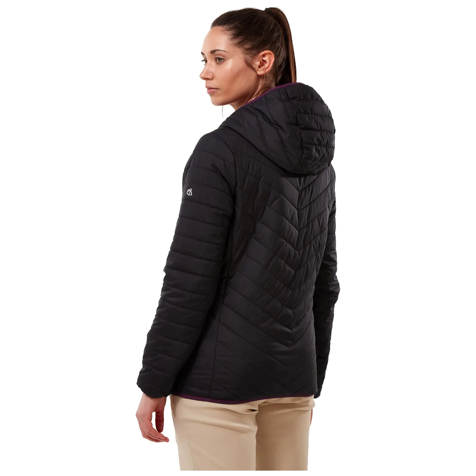 Craghoppers Ladies Compresslite V Hooded Jacket 8 UK