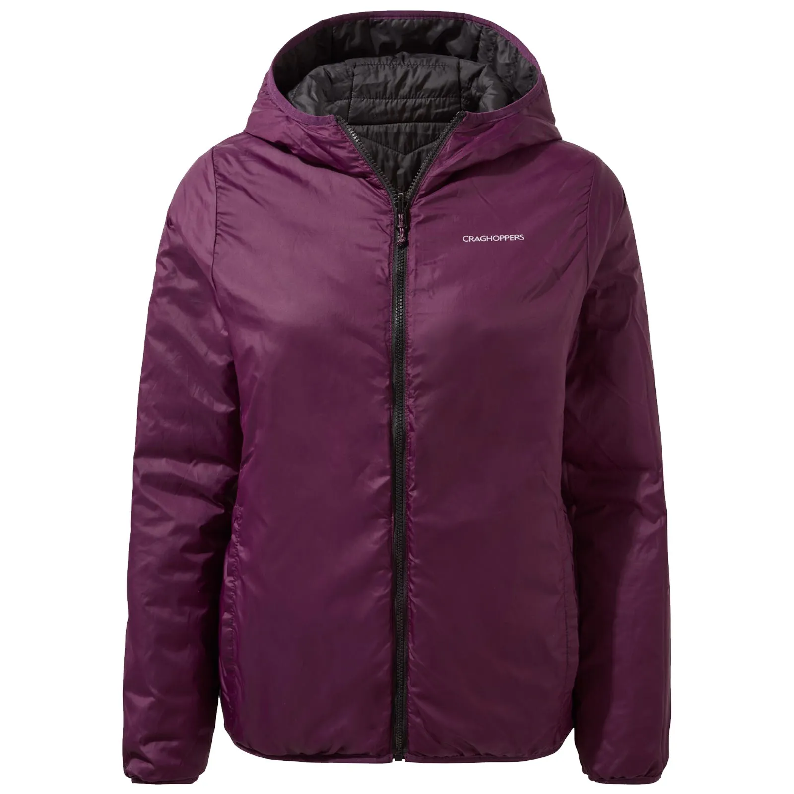 Craghoppers Ladies Compresslite V Hooded Jacket 8 UK