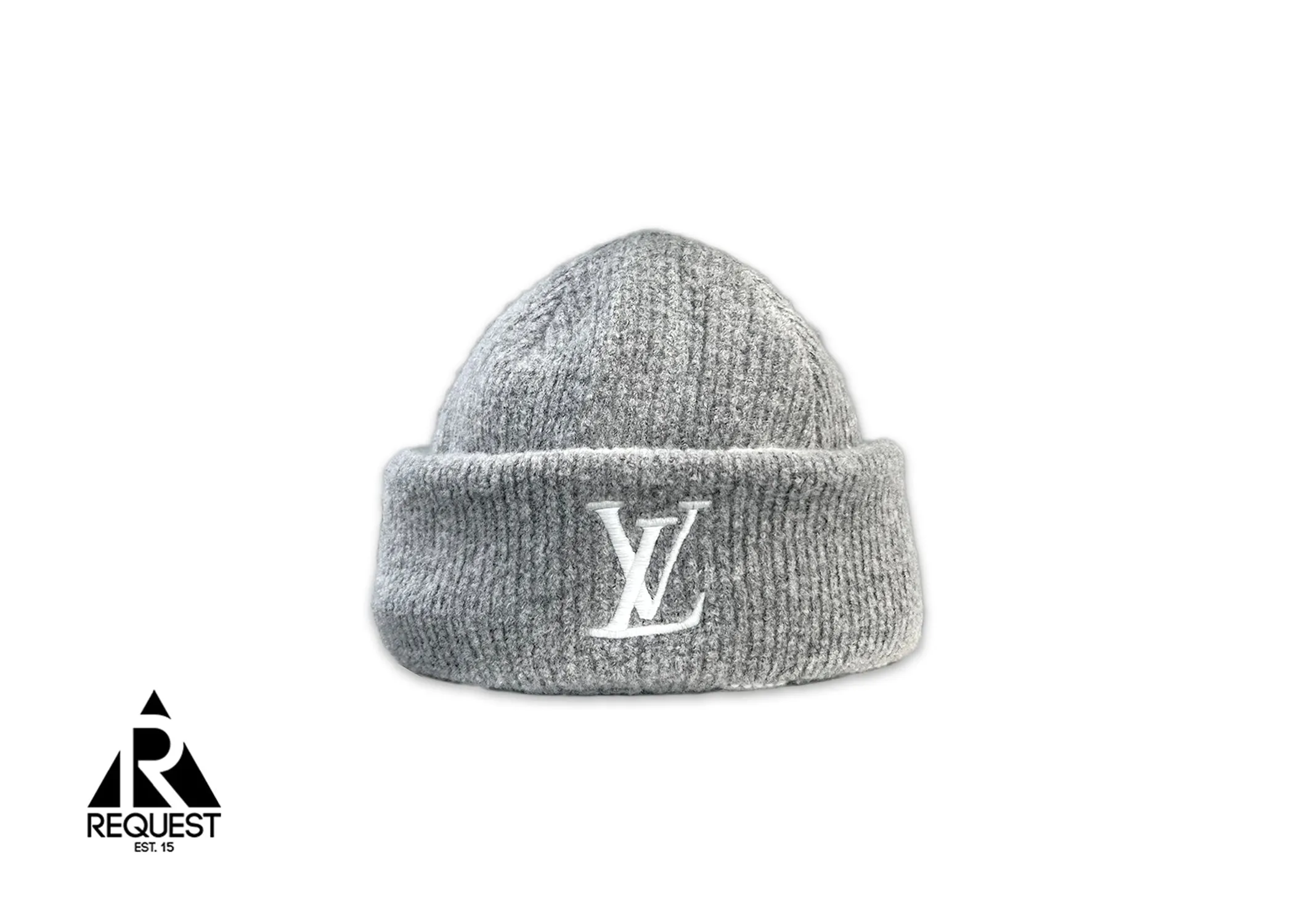 Crush Damoflage Pearls Beanie "Light Grey"
