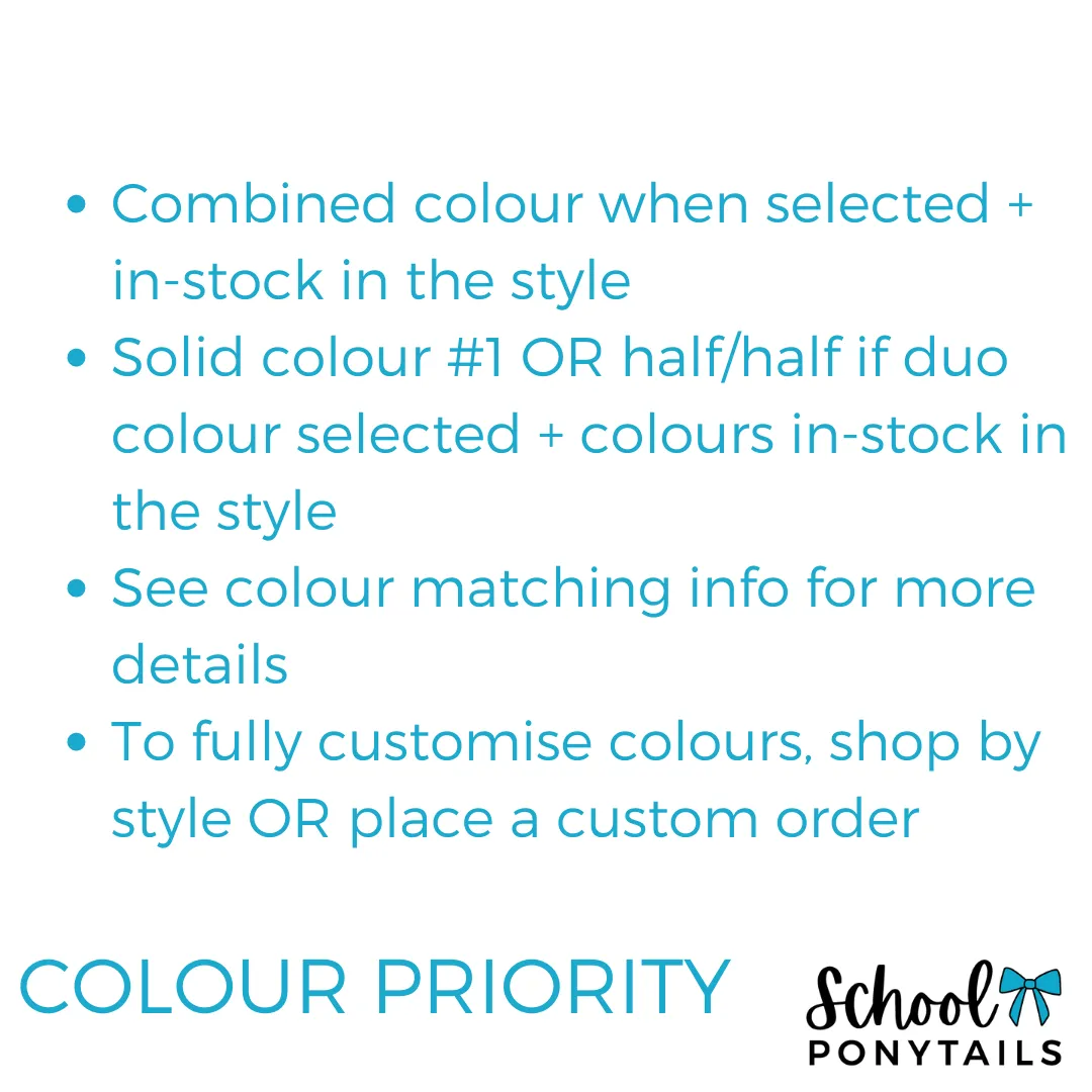 Custom Colours: Choose Your Own (3){Pre-order}