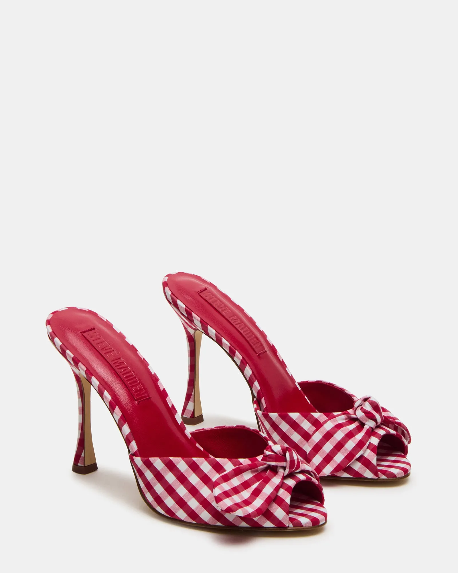 DAPPER RED GINGHAM