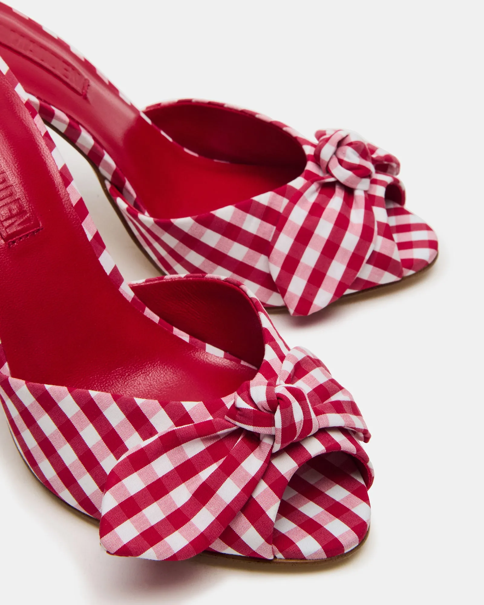 DAPPER RED GINGHAM