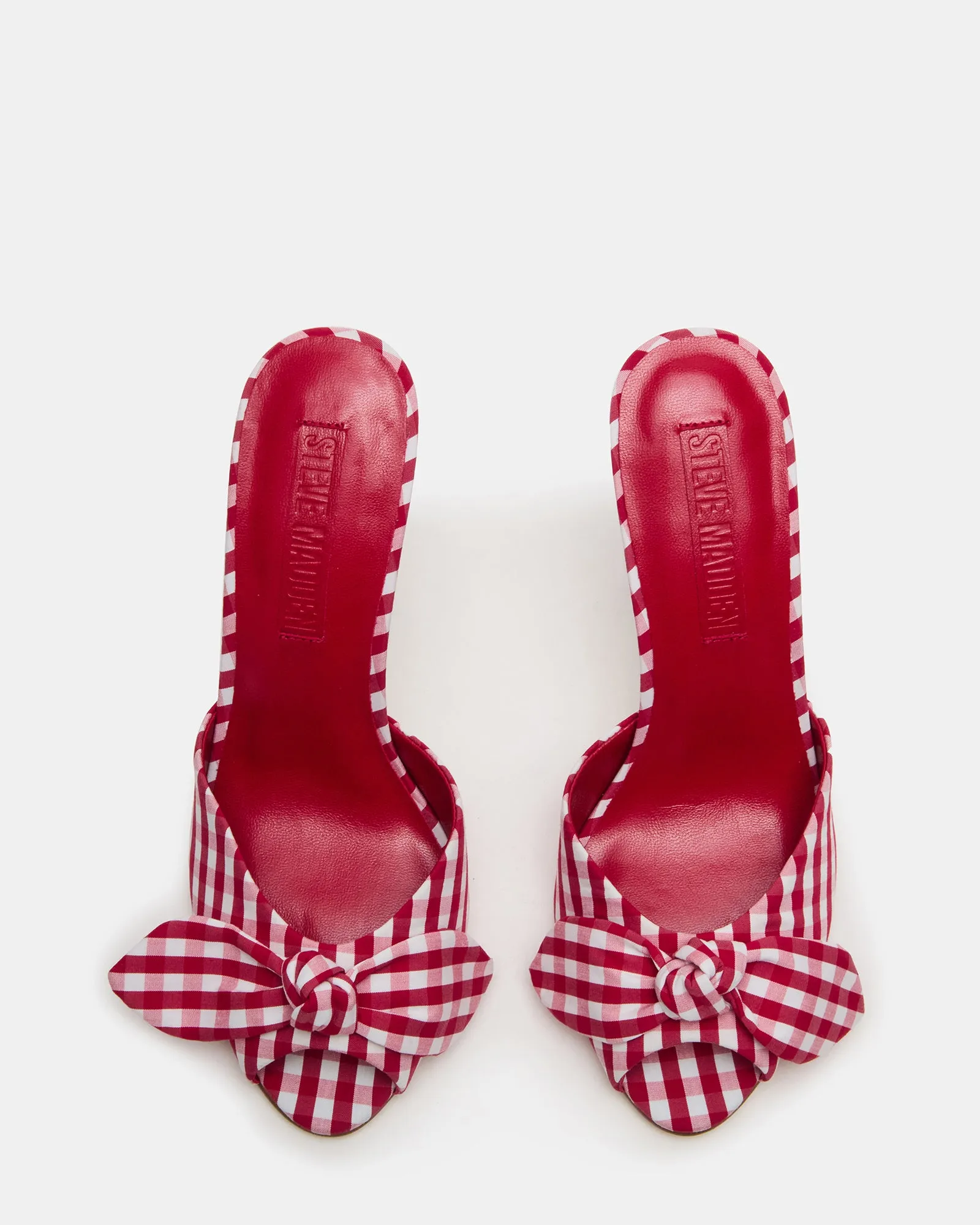DAPPER RED GINGHAM
