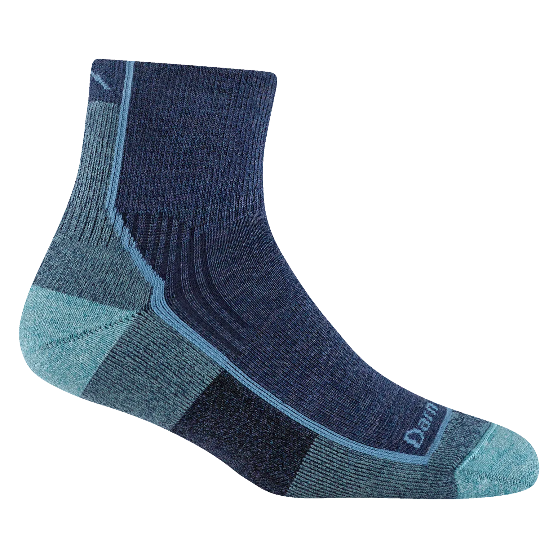 Darn Tough Womens Hiker Quarter Midweight Hiking Sock