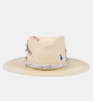 Dodgers Straw Hat - MADHAPPY X MESHIKA