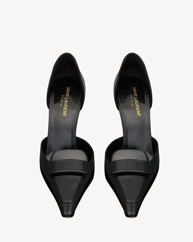 D'orsay Pumps In Smooth Leather