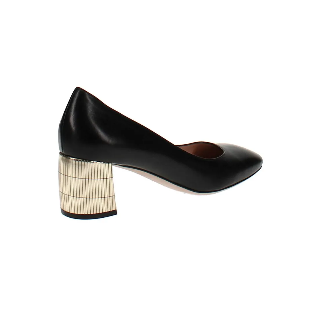 Emily Block Heeled Pumps