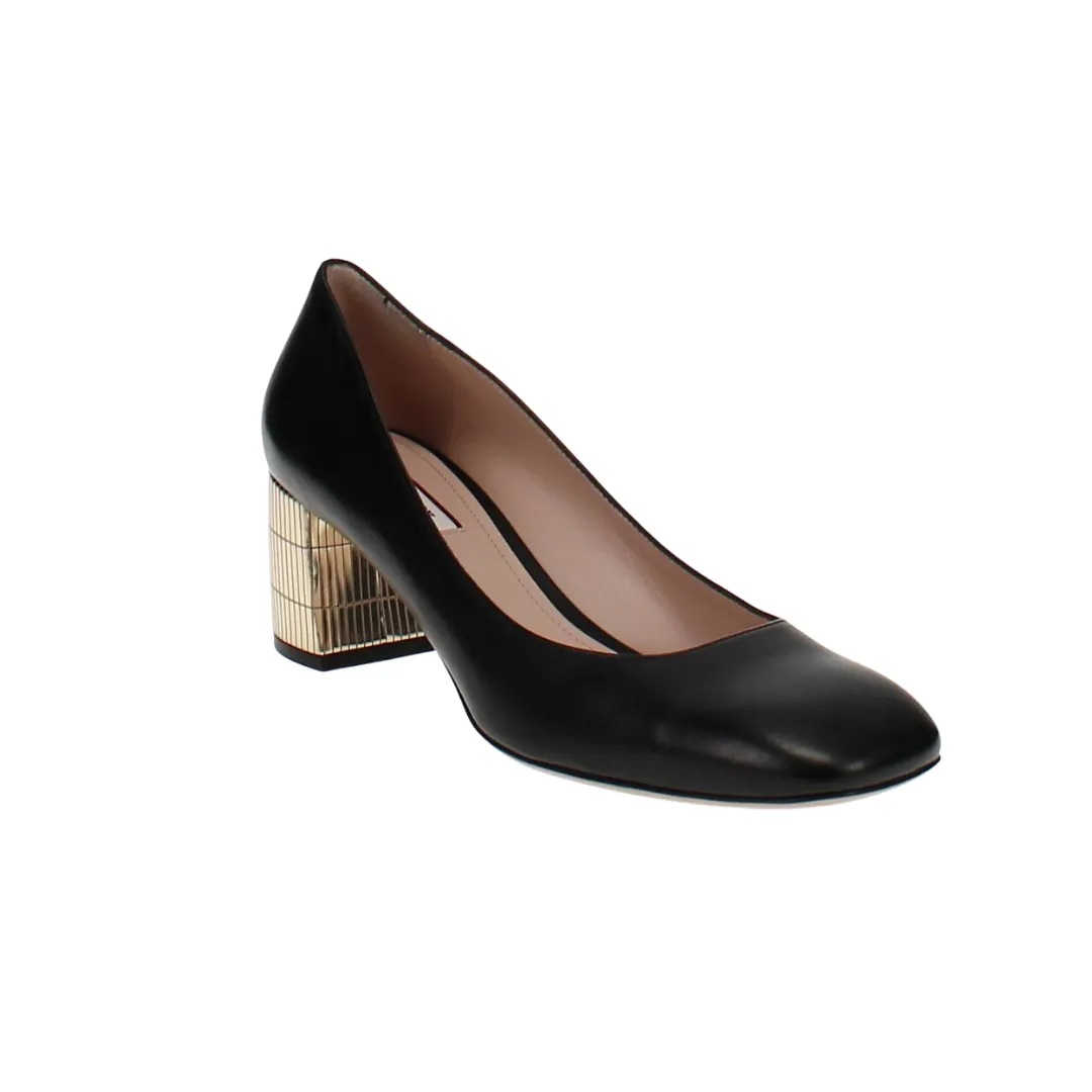Emily Block Heeled Pumps
