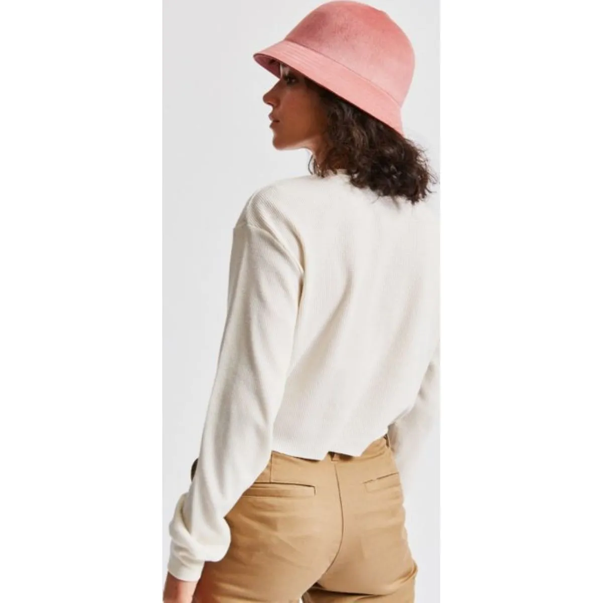 ESSEX BUCKET HAT - DUSTY ROSE