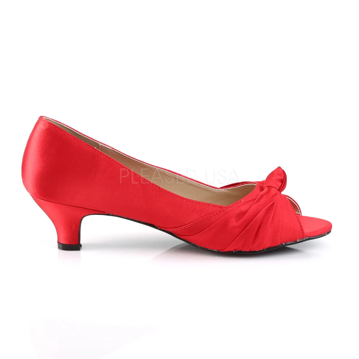 FAB-422  Red Satin