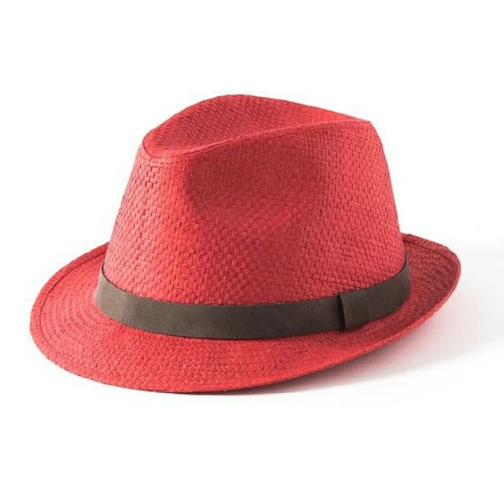 Failsworth Summer Straw Trilby Hat