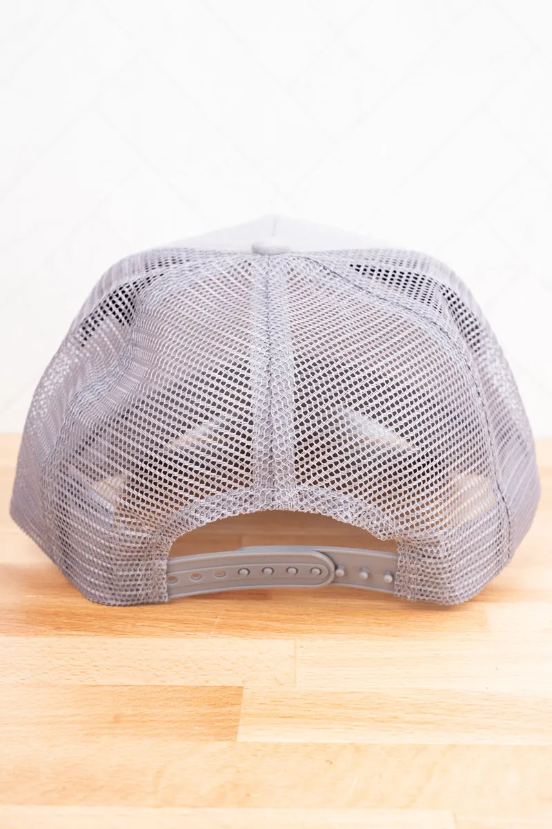 Faith Can Move Mountains Twill Front Mesh Trucker Cap