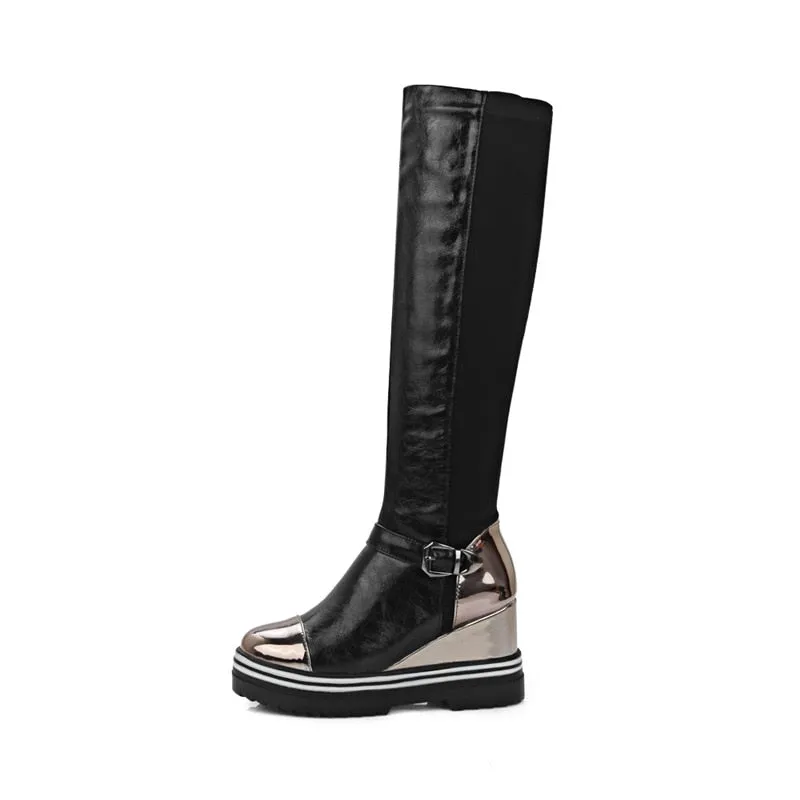 Fashion Wedges Heels Boots