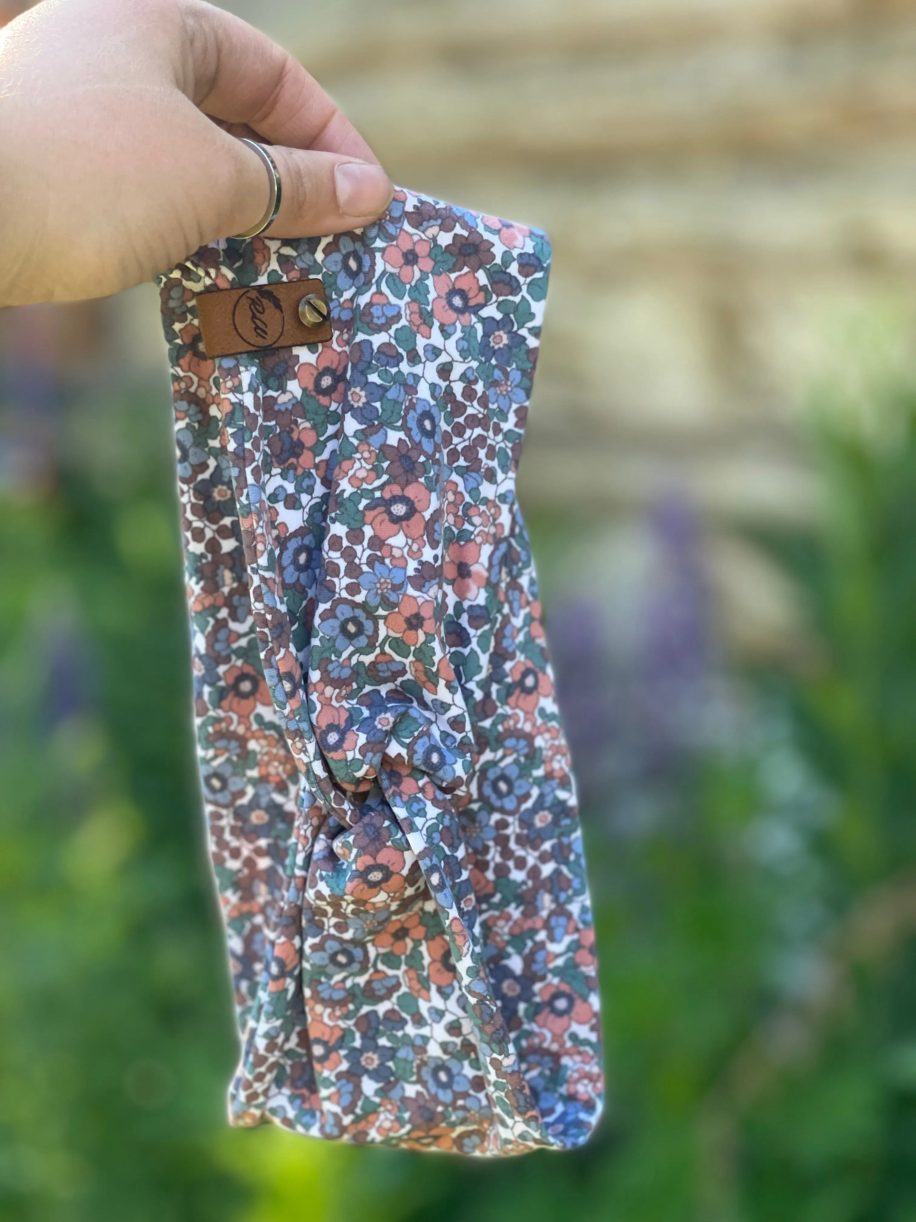Fields of Flowers Twist Headband