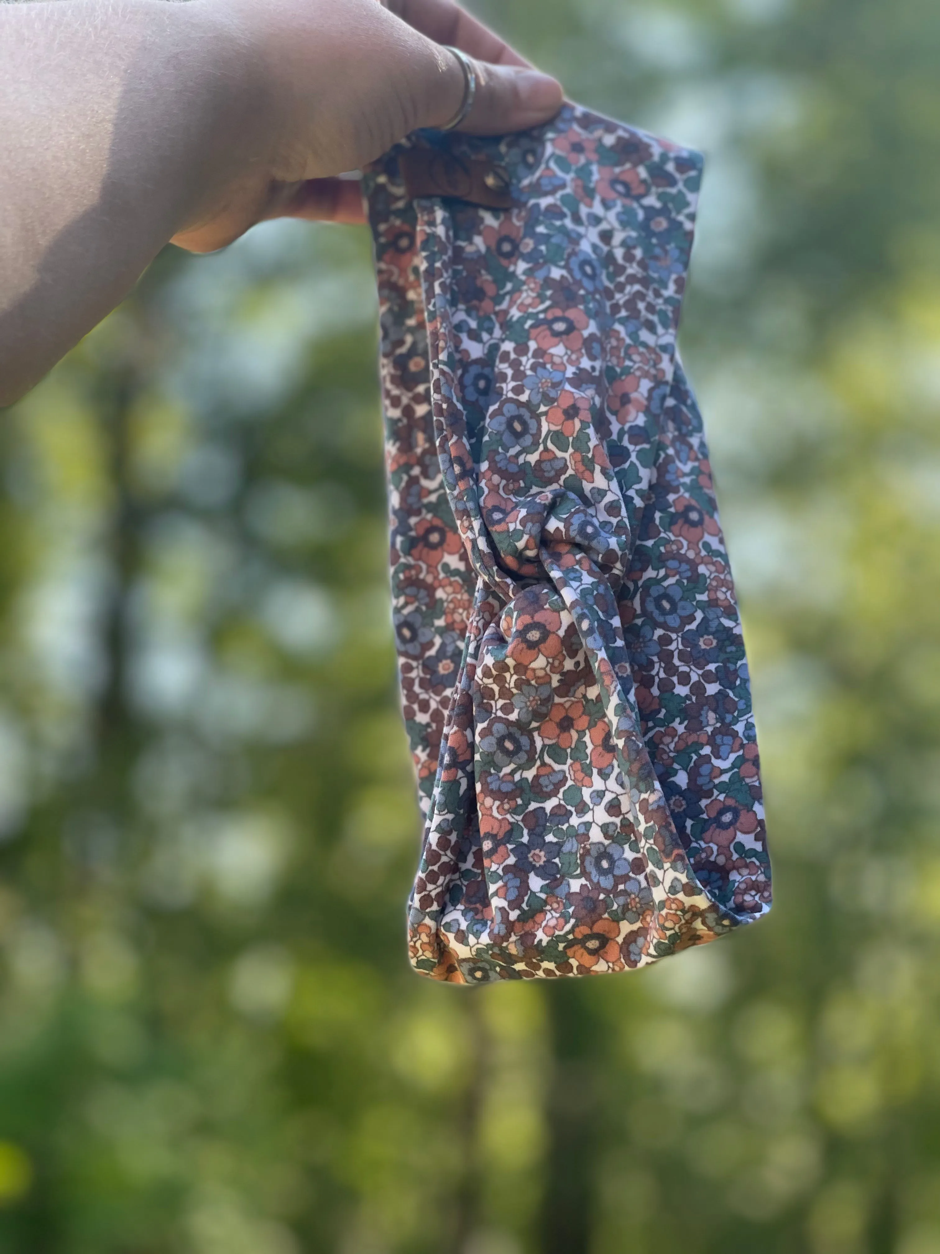 Fields of Flowers Twist Headband
