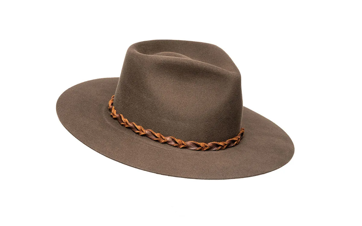 FINN WIDE STIFF BRIM HAT - SERPENT