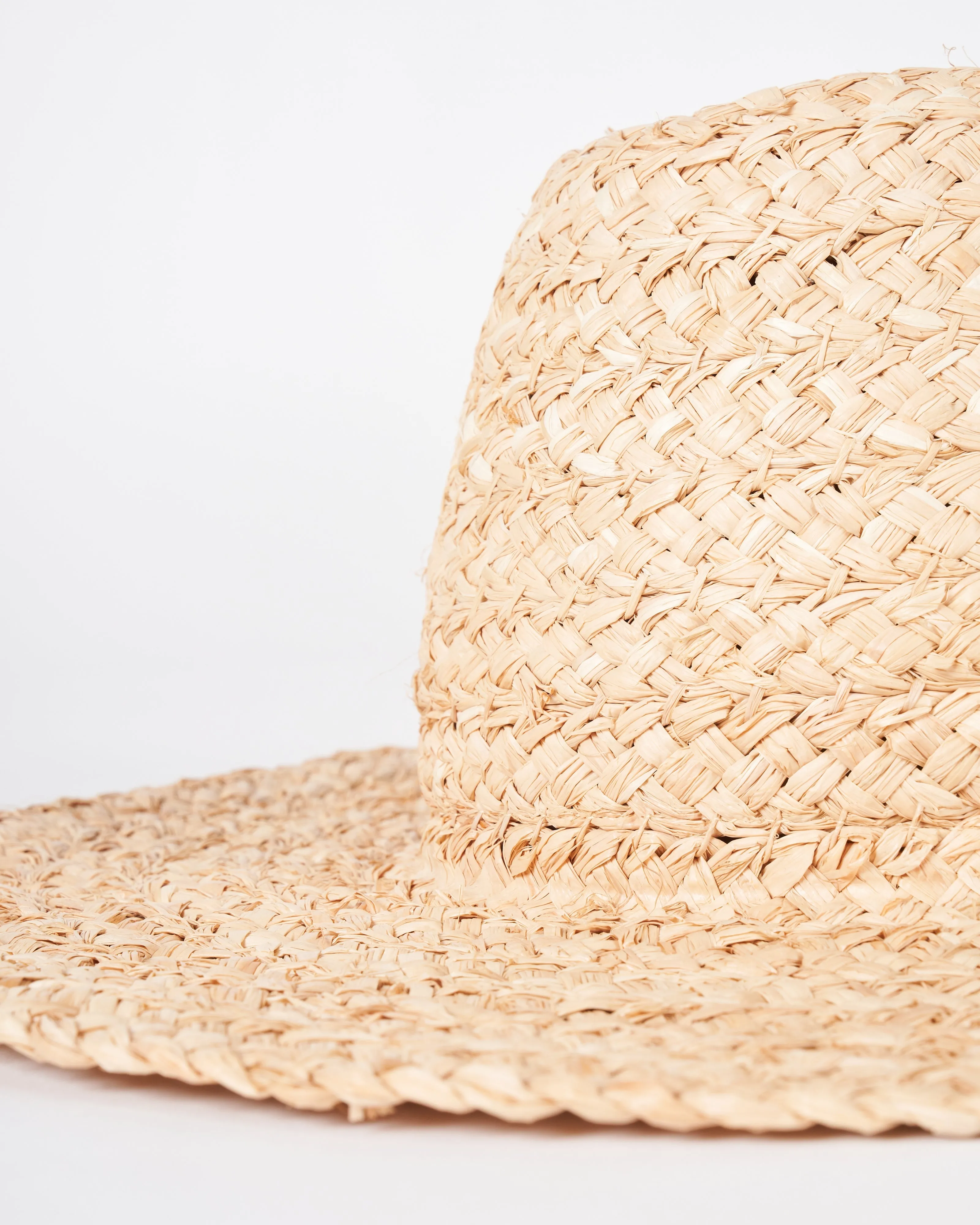 fiscolo hat - straw natural