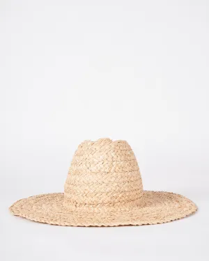 fiscolo hat - straw natural